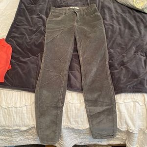 Madewell skinny corduroys
